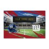 [Personalization Only] Official NFL Giants - 20" x 32" Personalized Washable Rug