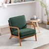 Wood Frame Armchair, Modern Chair Lounge Chair for Living Room