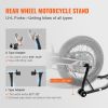 VEVOR Motorcycle Stand Lift, 850lbs Front Rear Combo Stand Lift Stand, Front and Rear Wheel Fork Stand, U+L Fork Swingarm Spool, Compatible with Most