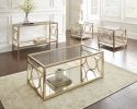 Olympia - End Table - Gold