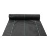 VEVOR 5FTx250FT Premium Heavy Duty Weed Barrier Landscape Fabric, 5OZ Woven Geotextile Fabric Under Gravel, High Permeability for Weed Blocker Weed Ma