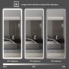 Full Length Mirror Lighted Vanity Body Mirror LED Mirror Wall-Mounted Mirror Big Size Rounded Corners, Bedroom,Living Room,Dressing Room Hotel