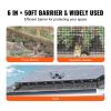 VEVOR 6 inch x 50ft Solar Panel Bird Guard, Critter Guard Roll Kit with 50pcs Stainless Steel Fasteners, Solar Panel Guard with Rust-proof PVC Coating