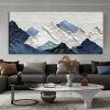 Handmade Oil Painting Thick Texture Abstract Landscape Oil Painting Gorgeous Abstract Landscape 3D Wall Art on Canvas Serene Abstract Landscape 3D Lar